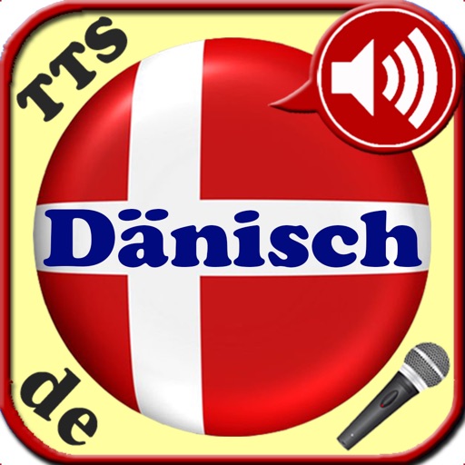 Danish Vocabulary Trainer with speech recognition and speech output for use in the car with favorites feature for repeating difficult vocabs icon