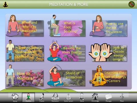 SahajaMeditation-iPAD screenshot 2