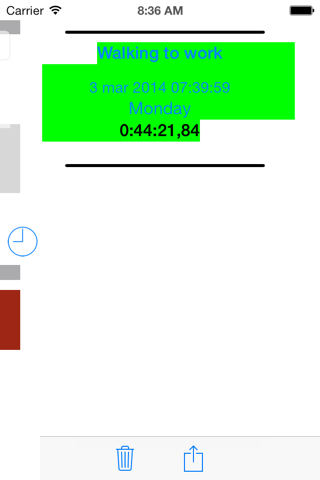 Stopwatch share screenshot 3