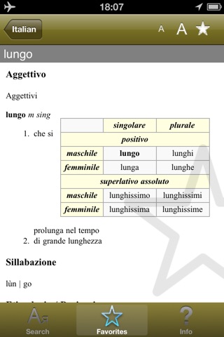 IT Dizionario Italiano screenshot 4