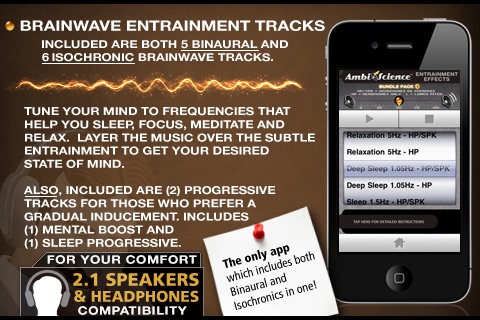 3-IN-1 Bundle Pack #1! | AmbiScience™ • Binaural & Isochronic Ambient Mind Utility screenshot 3