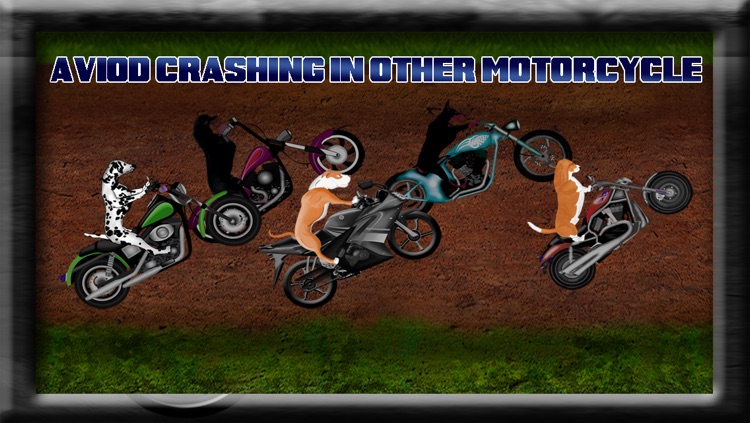 Rolling Wild Dog Motorcycle Race : The Bad to the bone Adventure - Free Edition