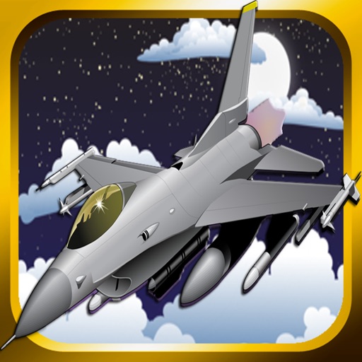 Plane jet F16 Shooter Storm Icon