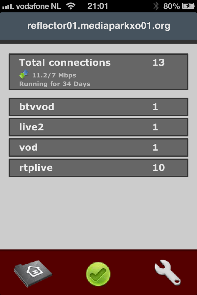 #1. WMS Monitor (iOS) Podle: Anton Havekes