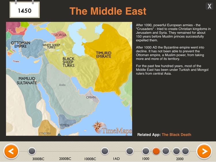 The Pocket TimeMap of World History screenshot-3
