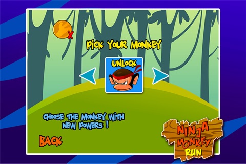 Crazy Ninja Monkey Dash 2 screenshot 2