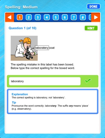 Excel NAPLAN*-style Year 5 Literacy Tests screenshot 3