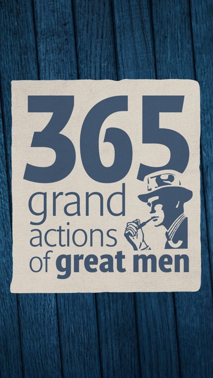 365 grand actions of great men