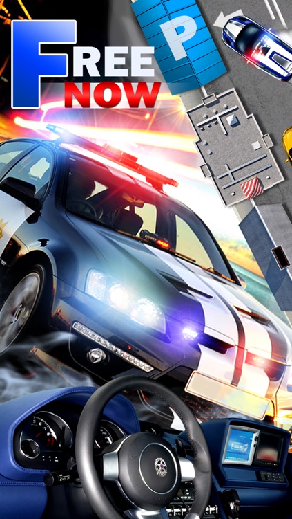 Police Car Parking Simulator Free Game