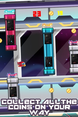 Flappy Robot - Jetpack Escape Adventures screenshot 2