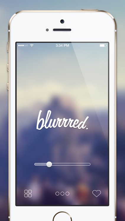blurrred. - Blur Your Wallpapers For iOS7