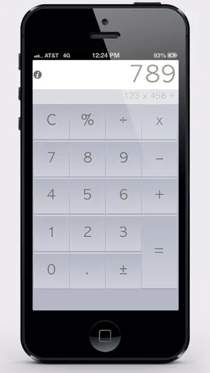 Kalkulator∫ iPhone-skjermbilde 2