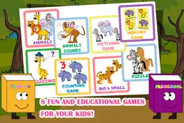 Game screenshot Animals Toddler Preschool FREE -  All in 1 Educational Puzzle Games for Kids mod apk