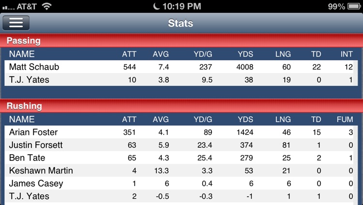 Houston Football Live screenshot-4