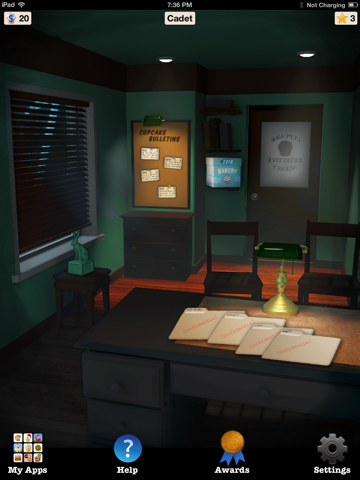 Screenshot #4 pour Cupcake Detective HD