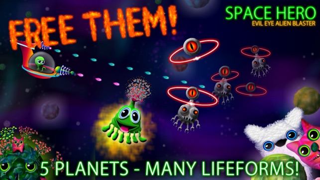 SPACE HERO - evil eye alien blaster(圖4)-速報App