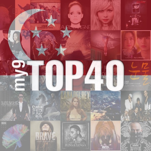 my9 Top 40 : SG music charts iOS App