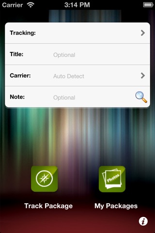 iPackage - Global Package Tracking screenshot 2