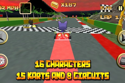 Kartoon Crazy Racing screenshot 3