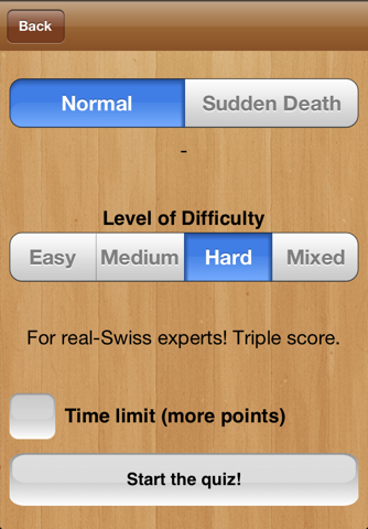 Swiss Quiz screenshot 2