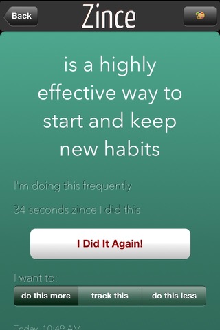 Zince - the intelligent habit manager screenshot 4