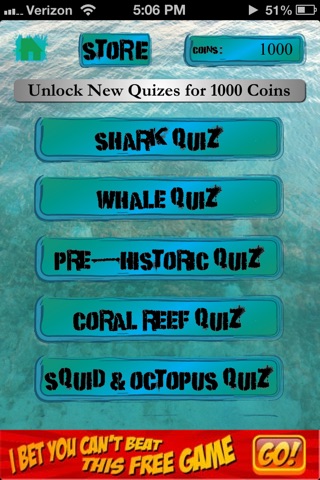 Ocean Trivia Quiz screenshot 2