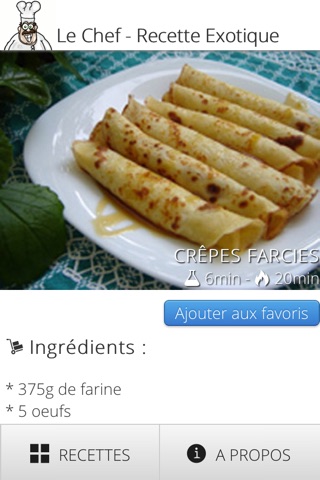 Le Chef - Recette exotique screenshot 4