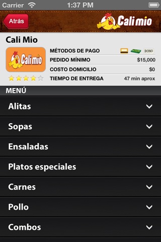 Cali Mio screenshot 2
