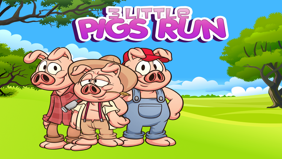 3 little pigs Run : Three Piggies Vs Big Bad Wolf - 2.4 - (iOS)