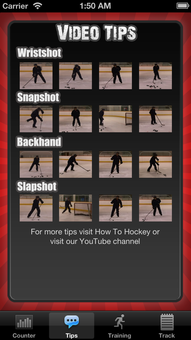 iSnipe Hockey Trainer Screenshot