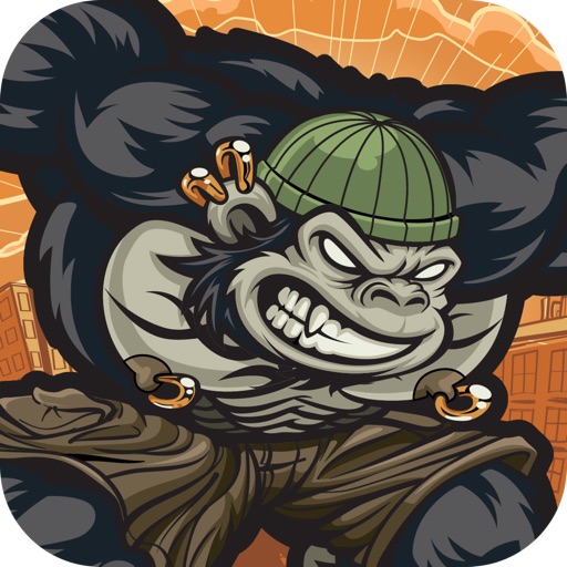 Gorilla City - Run, Jump and Fly Adventure Icon