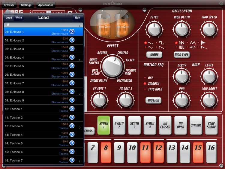 KORG iELECTRIBE for iPad