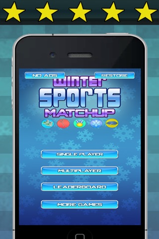 A Fun Winter Sports Matchup - Match 3 Puzzle Game Play Against Friends screenshot 4