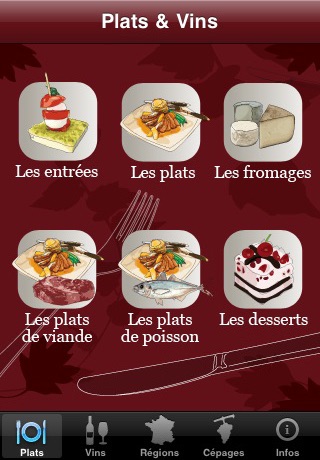 Plats et Vins : plus de 3 000 accords au menu ! screenshot 2