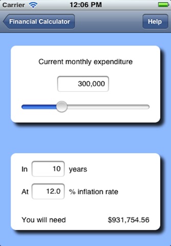 Personal Finance Calculators screenshot 2