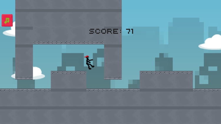Stickman Runner Sprint City - Jump, Dash, & Swing in Stunt Draw City 2 : Parkour Running