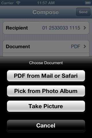 Fax App screenshot 3