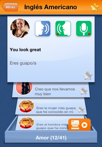 iSpeak American English: Interactive conversation course - learn to speak with vocabulary audio lessons, intensive grammar exercises and test quizzes screenshot 4