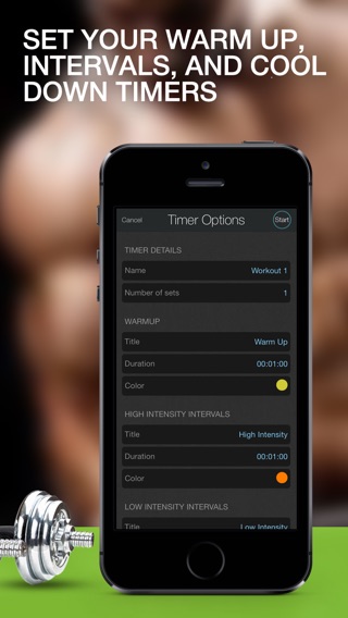 HIIT Timer - 減量ワークアウトやフィットネスのための高強度インターバルトレーニングタイマーのおすすめ画像3
