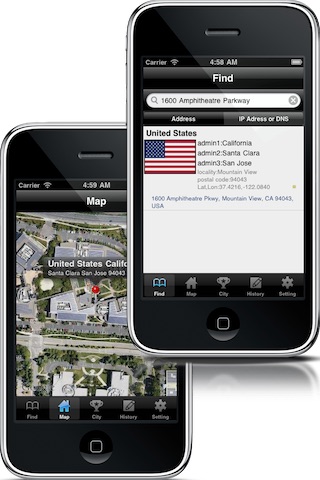 LocationFinder (Address, Ip, DNS)
