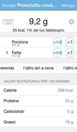 Game screenshot Diario Alimentare hack