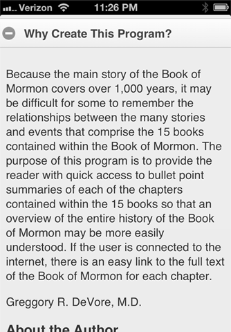 Chapter Summaries of the Book of Mormon screenshot 2