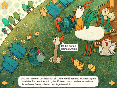 The Ugly Duckling by Andersen – An Interactive Children’s Story and Learning Game screenshot 2