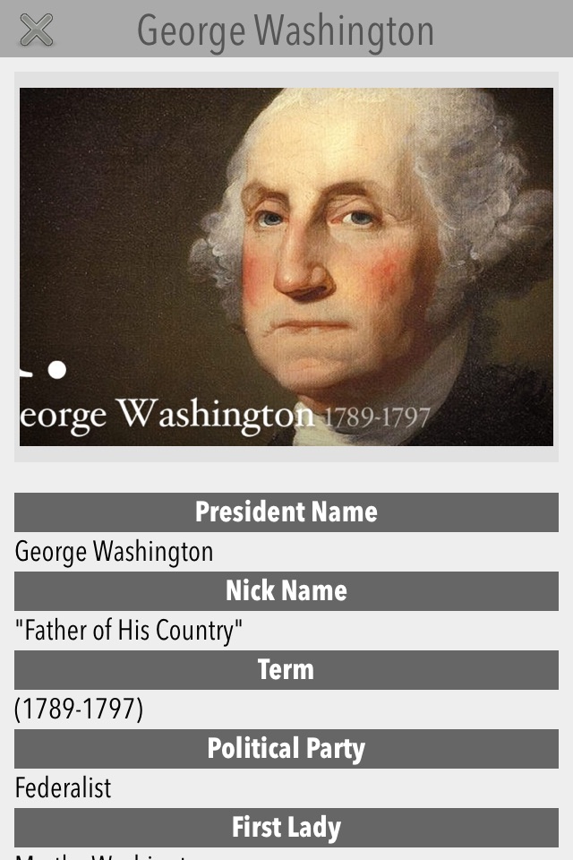 US Presidents V1 screenshot 2