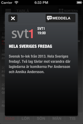 TV-GUIDEN Free screenshot 3