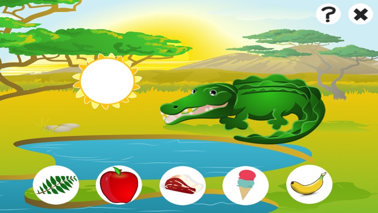 Awesome Feed-ing Happy Wild Animal-s Kid-s Game-s: Free Interactive Challenge About Good Nutrition screenshot-3