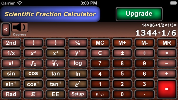 Scientific Fraction Calculator - Free screenshot-3