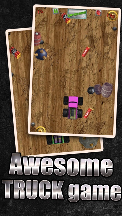 Monster Truck Rider Jam on the Mine Field Dune City 3D PRO - FREE Game
