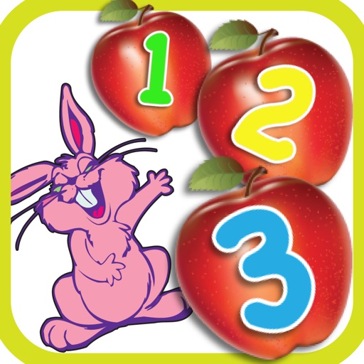 Baby 123 -Apple Counting Game Icon