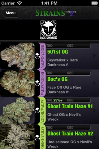 Strains Pro 2 screenshot 3